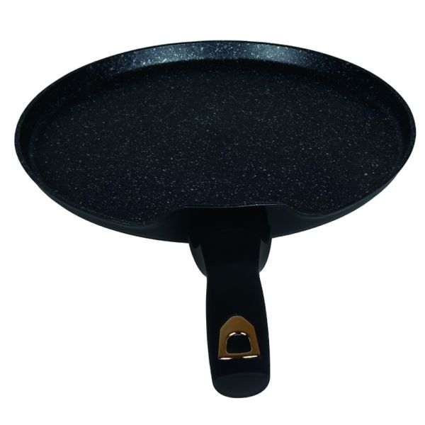 Berlinger Haus 28cm Pancake Pan - Black-Rose