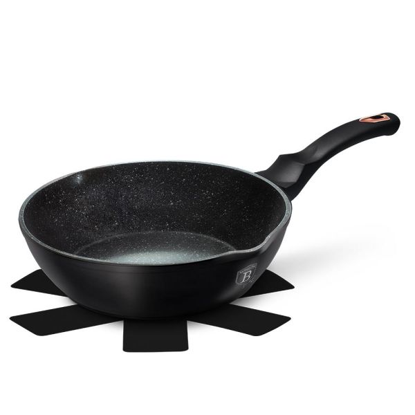 Berlinger Haus 24cm Deep Pan - Black-Rose