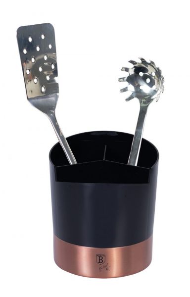 Berlinger Haus Kitchen Utensil Holder - Black Rose