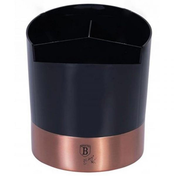 Berlinger Haus Kitchen Utensil Holder - Black Rose