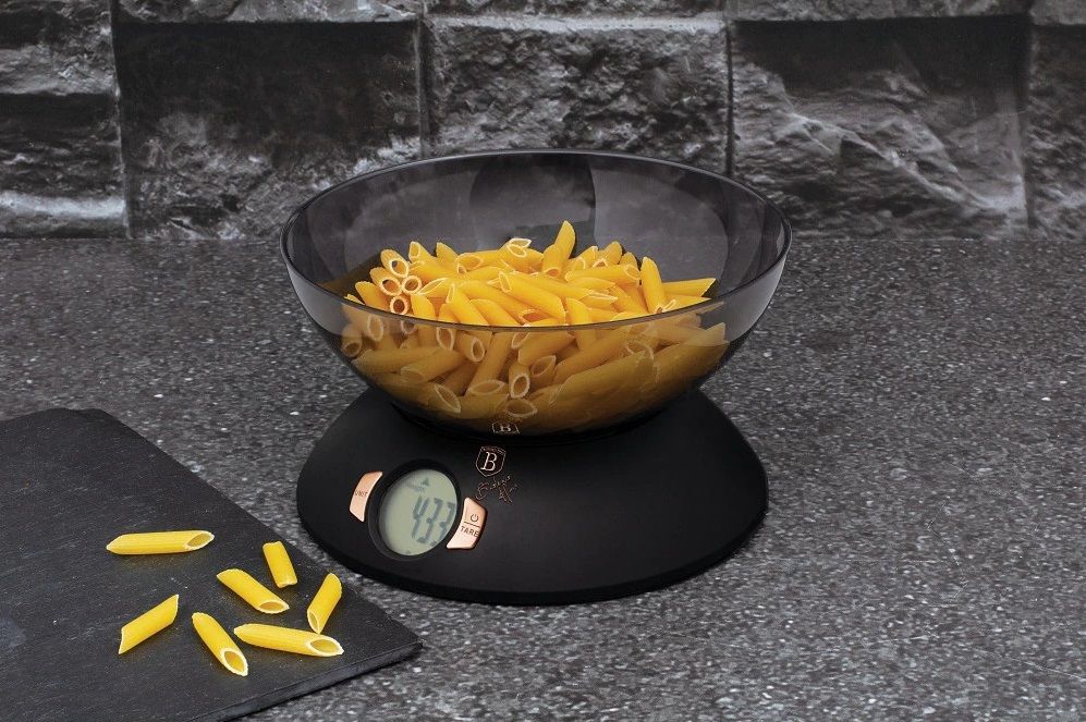 ميزان مطبخ إلكتروني من Berlinger Haus - بلاك روز أنيق