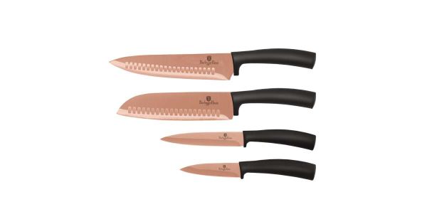 Berlinger Haus 4-Piece Knife Set – Rose Gold