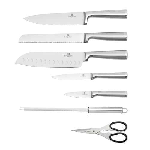 Berlinger Haus 8-Piece Knife Set with Stand - Eternal