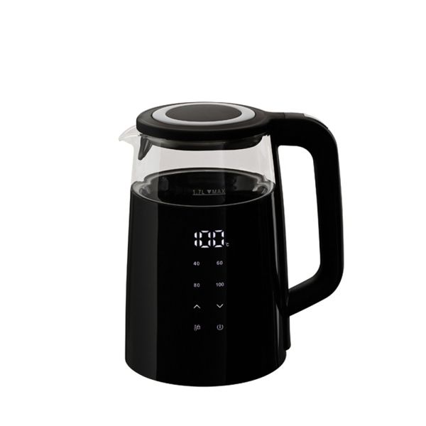 Berlinger Haus 1.7L Digital Electric Kettle - Matte Black