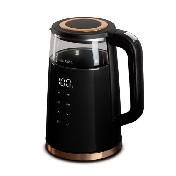 Berlinger Haus Digital Electric Kettle 1.7L - Black Rose