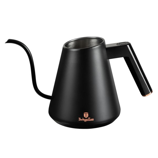 Berlinger Haus 1L Electric Kettle with Base - Black Rose