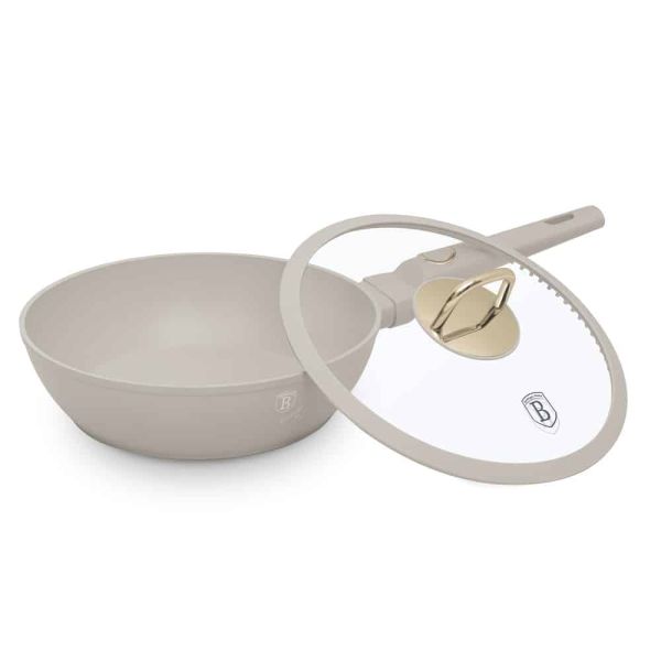 Berlinger Haus Sahara 24cm Deep Pan with Lid | Non-Stick & Practical