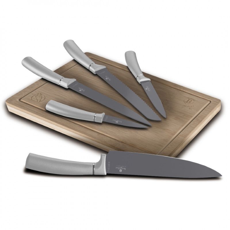 Berlinger Haus 6-Piece Knife & Cutting Board Set – Aspen