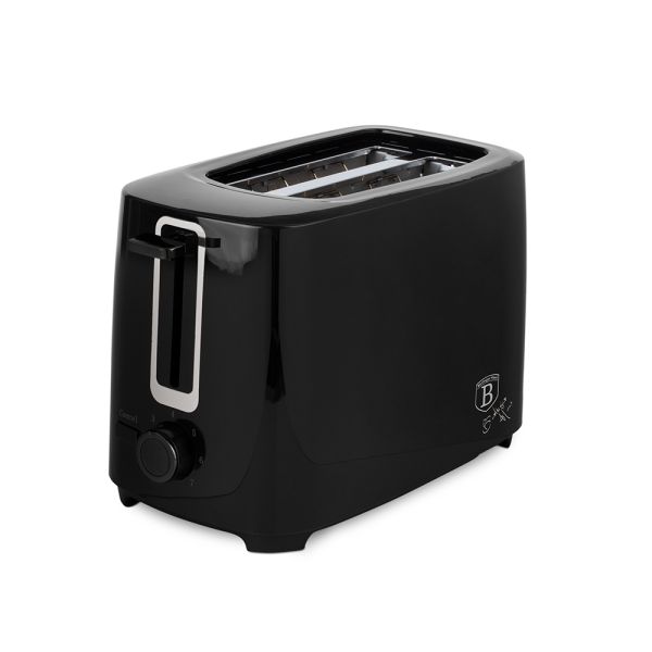 Berlinger Haus 2-Slice Toaster – Black-Silver, Stylish & Easy
