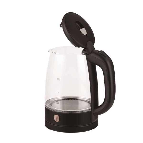 Berlinger Haus 1.7L Electric Glass Kettle – Rose Gold