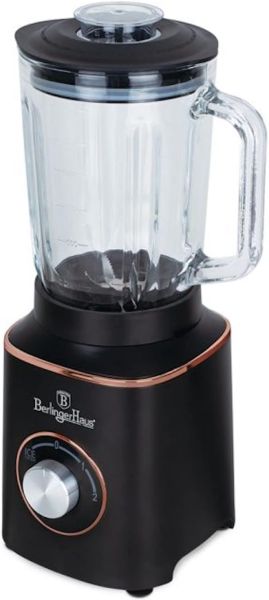 Berlinger Haus 1.5L Electric Blender – Black-Rose