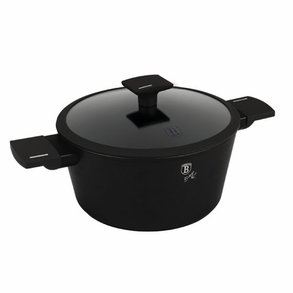 Berlinger Haus Cooking Pot with Lid - Matte Black
