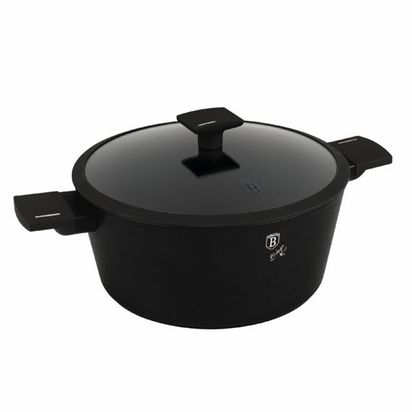 Berlinger Haus Cooking Pot with Lid - Matte Black