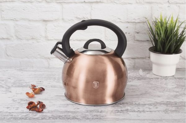 Berlinger Haus 1.8L Electric Kettle – Elegant Rose Gold