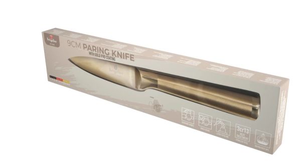 Berlinger Haus Paring Knife 9 cm – Leonardo Gold Edition