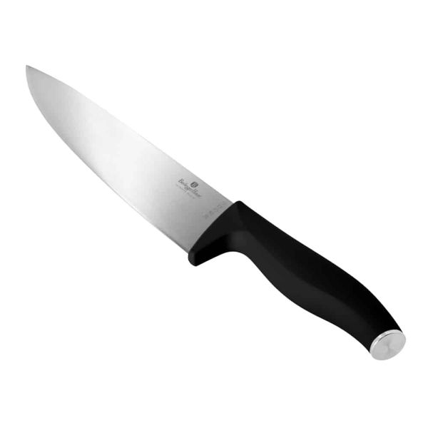 Berlinger Haus 6-Piece Stainless Steel Knife Set – Matte Black