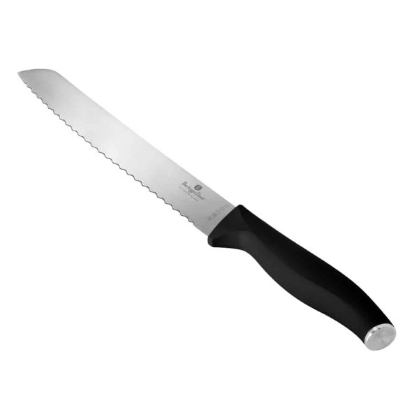 Berlinger Haus 6-Piece Stainless Steel Knife Set – Matte Black
