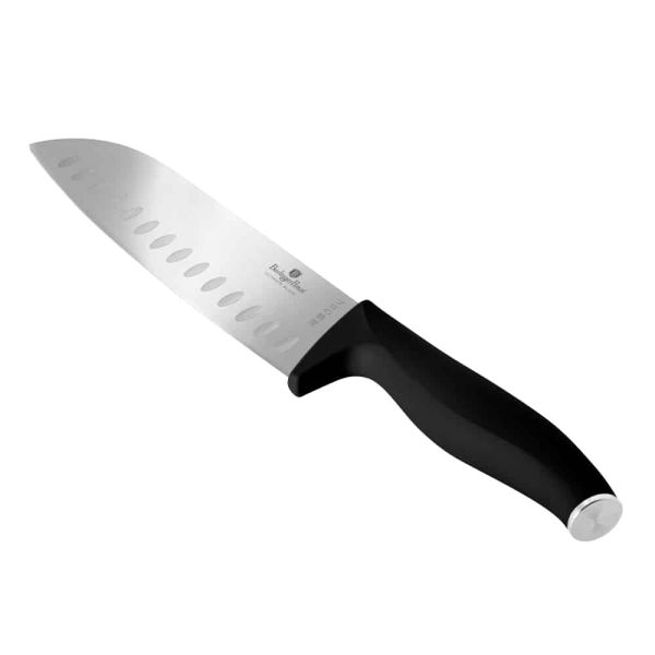 Berlinger Haus 6-Piece Stainless Steel Knife Set – Matte Black
