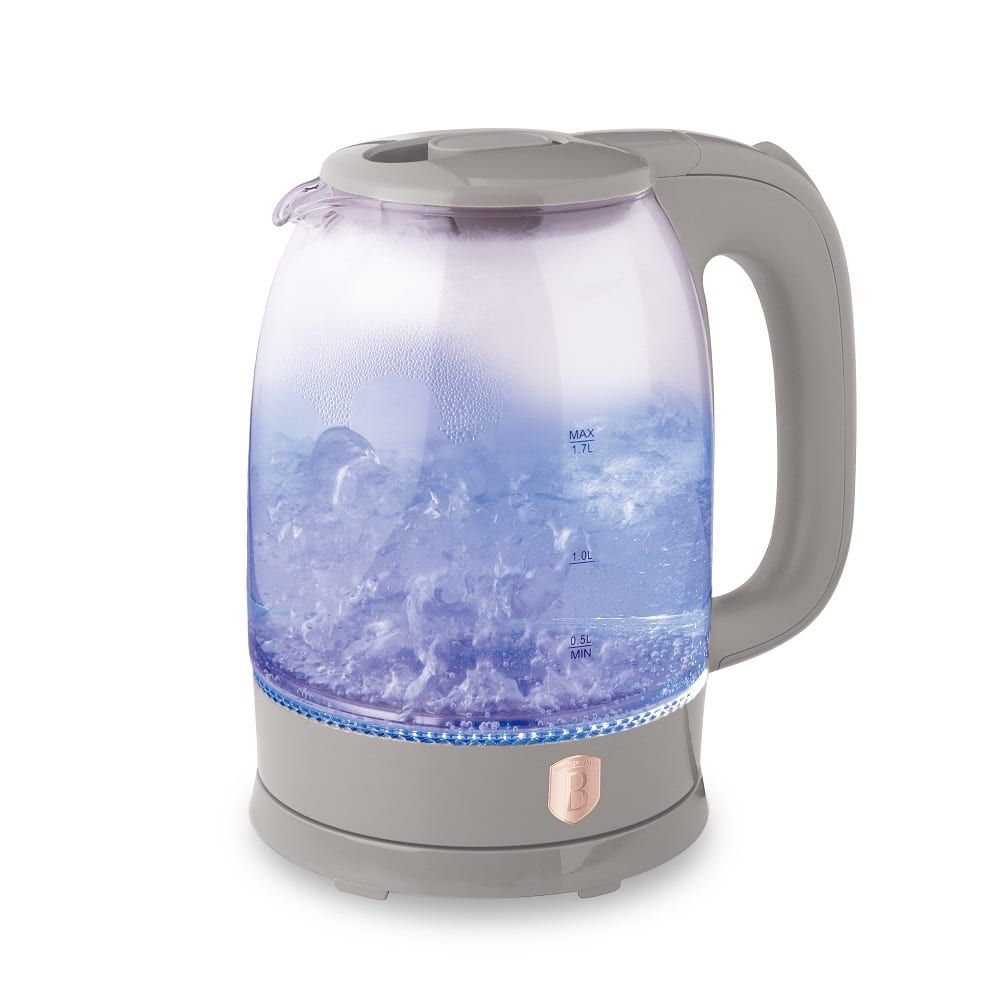Berlinger Haus Electric Glass Kettle 1.7L – Fast & Safe
