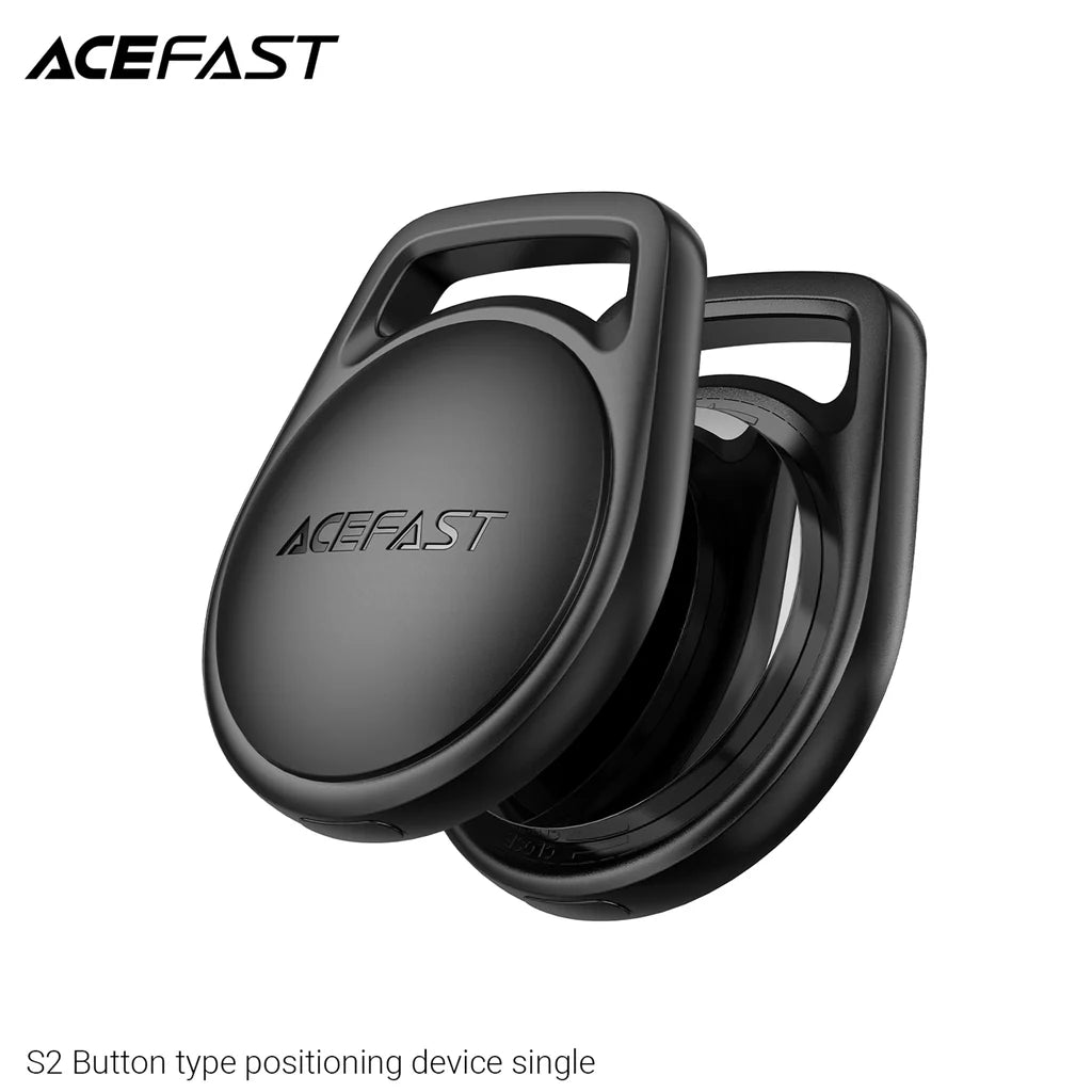 ACEFAST S2 Button Tracker – Apple Find My | MFi Certified | 12-Month Battery | 8g Ultra-Compact | Keys & Bag Locator