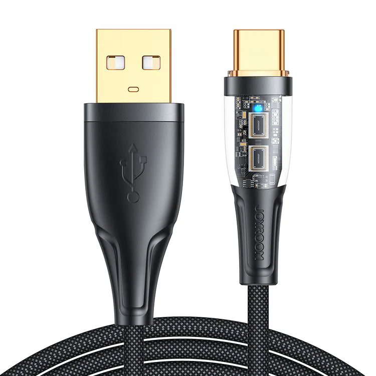 Joyroom S-UL012A3/S-UC027A3 Lightning/Type c Intelligent Power-Off Fast Charging Cable