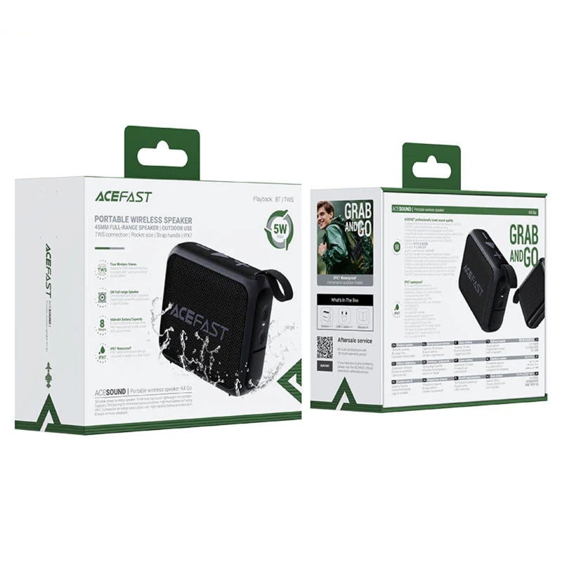 ACEFAST K4 Portable Wireless Bluetooth Speaker - IPX7 Waterproof