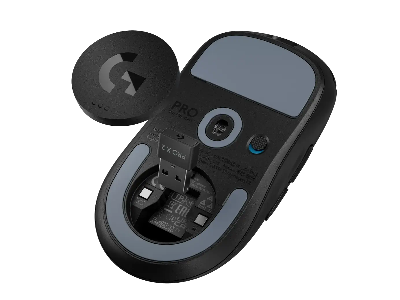 Logitech G PRO X Superlight ماوس الألعاب اللاسلكي – أسود