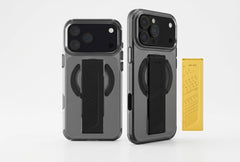 حافظة UNIQ Heldro Air الهجينة MagClick لهاتف iPhone 18 Pro (6.3 بوصة) – دخاني ملوّن
