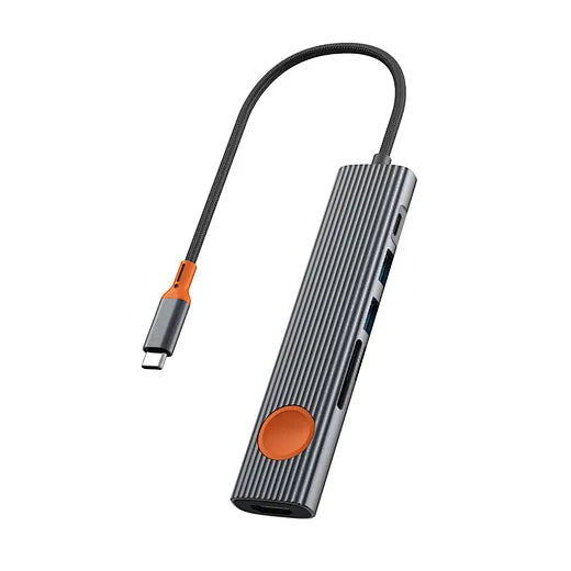 هاب WiWU Travel 7‑in‑1 USB‑C Wi‑HB007 متعدد المنافذ
