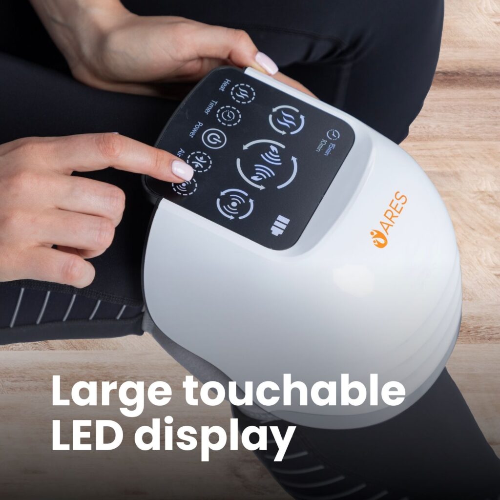 جهاز تدليك الركبة بالكامل من آريس للاسترخاء الكامل للركبة