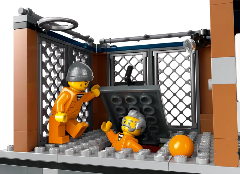 LEGO سيتي – جزيرة السجن مع 7 شخصيات – مغامرة الشرطة