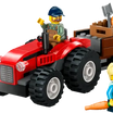 LEGO® Red Farm Tractor with Trailer & Sheep - Playset