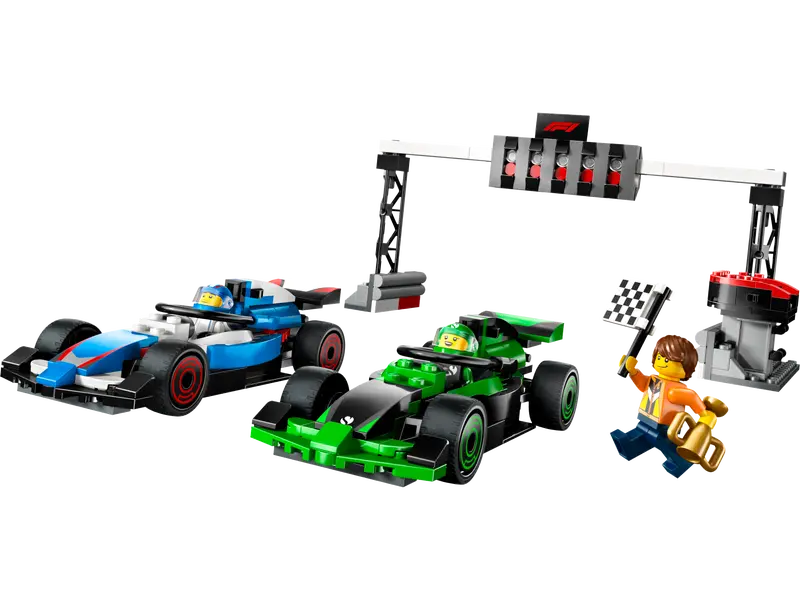 LEGO® F1 شبكة السباق VCARB و Sauber 60474