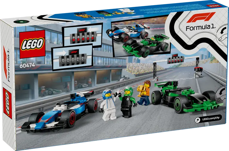 LEGO® F1 شبكة السباق VCARB و Sauber 60474
