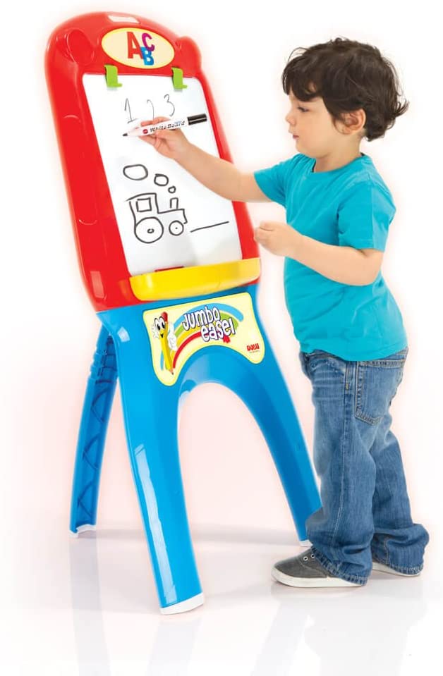 Dolu Jumbo Easel | Double-Sided Art Easel for Kids – Red & Blue