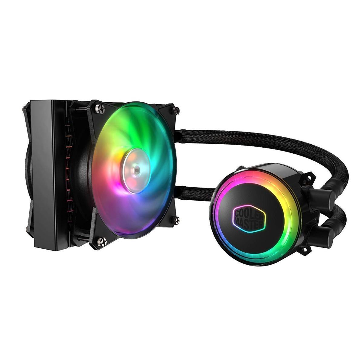 مبرد وحدة المعالجة المركزية السائل MASTERLIQUID ML120R RGB من كولر ماستر