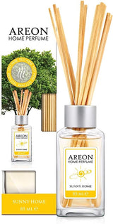 فواحة عطر منزلية من Areon - 85 مل - 10 أعواد من الخيزران - Sunny Home