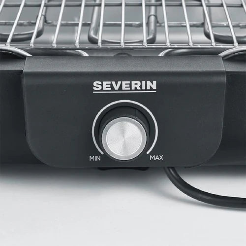Severin Electric Grill - 2300W Stainless Steel Cooking Grid