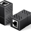 UGREEN RJ45 Network Keystone Jack Coupler - Black