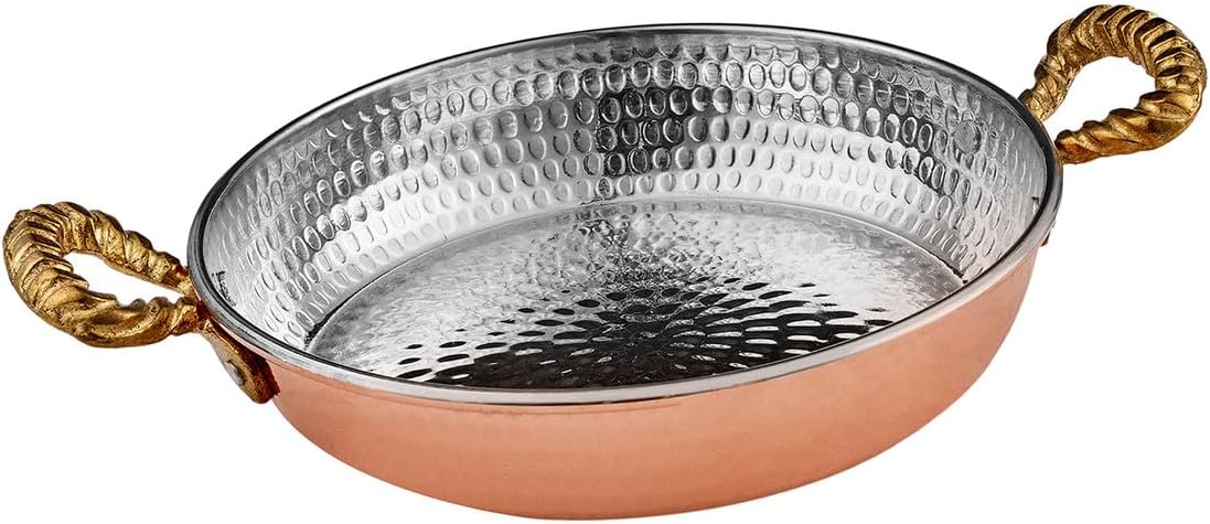 KARACA Ahlat Copper Plate, 14cm – Classic Elegance