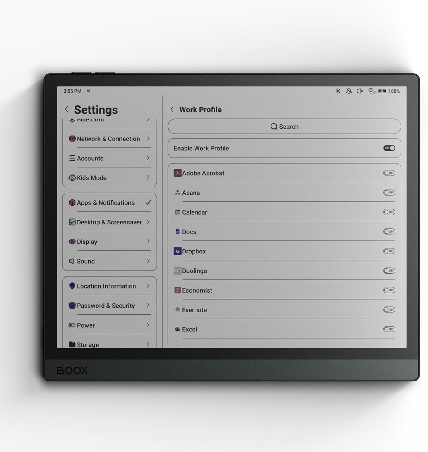 BOOX Tab Ultra C Pro – 10.3" ePaper Tablet for Professionals
