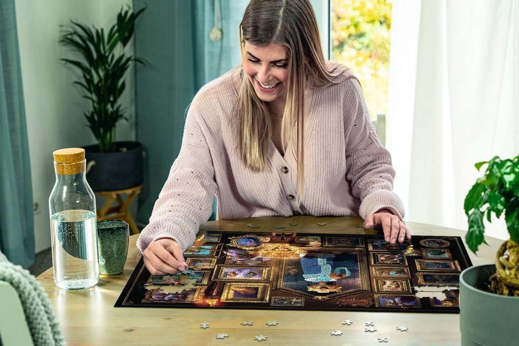 أحجية Ravensburger 1000 قطعة - أشرار ديزني: الأمير جان