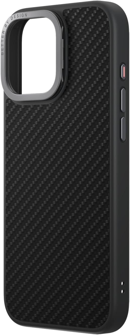 غطاء iPhone 16 Pro UNIQ KEVA MAX MagClick مع حامل – أسود