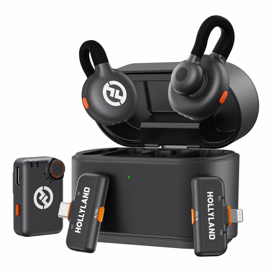 ميكروفون هوليلاند لارك M2S ألتميت كومبو (RX كاميرا + RX لايتنينغ) لاسلكي