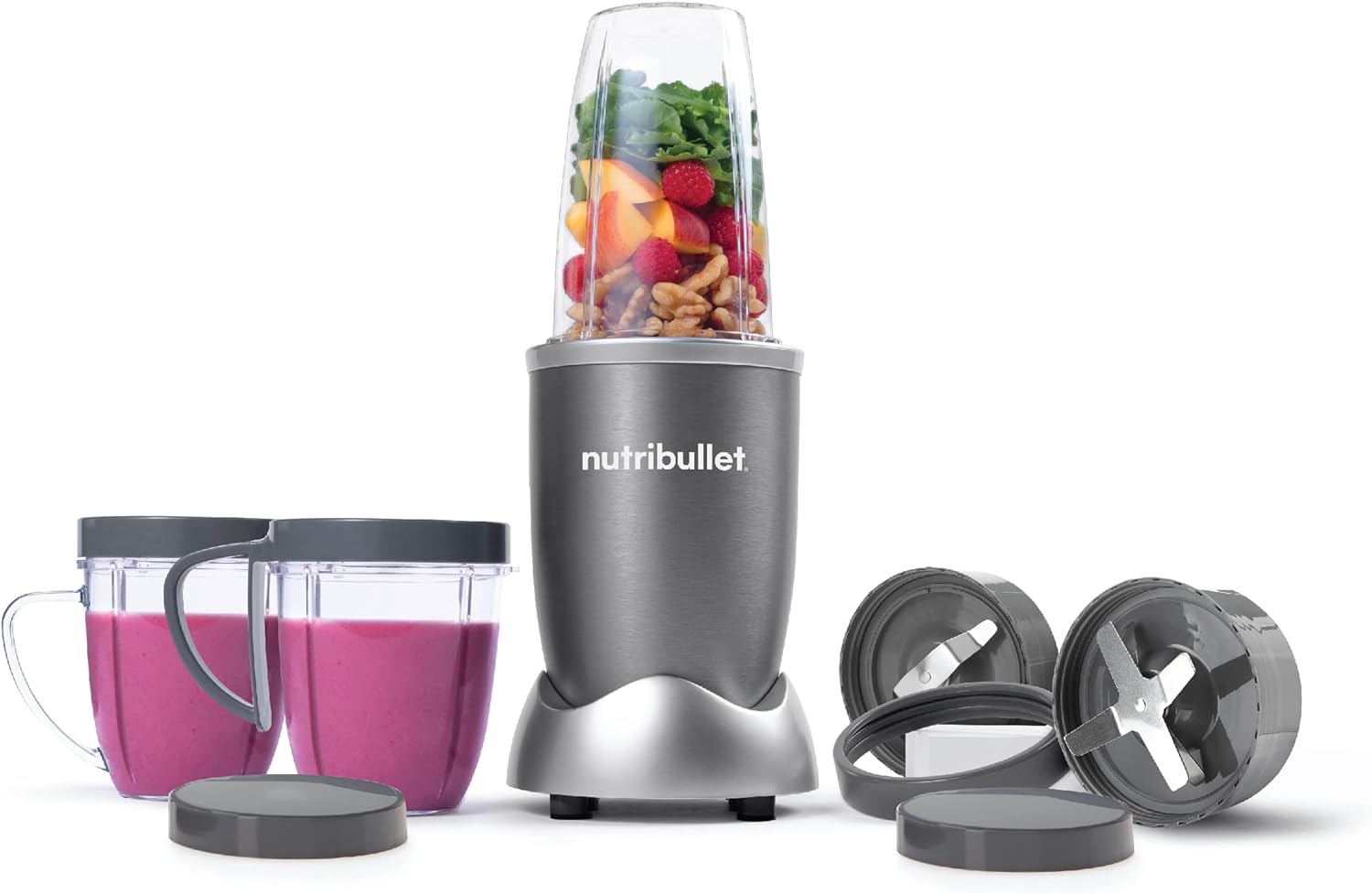 NutriBullet 600 Watts / 9pc / Speed Blender / Mixer System With Nutrient Extractor