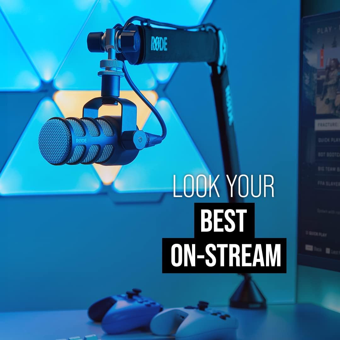 Rode PodMic ميكروفون البث الديناميكي - أسود