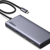 UGREEN 8-in-1 USB-C Dock with Dual HDMI, DP, 100W PD & 10Gbps