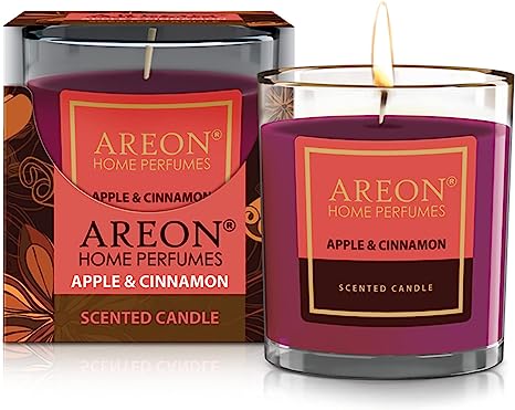 areon Wohlfühlhl - Burn Time up to 25 Hours - Apple & Cinnamon Fragrance