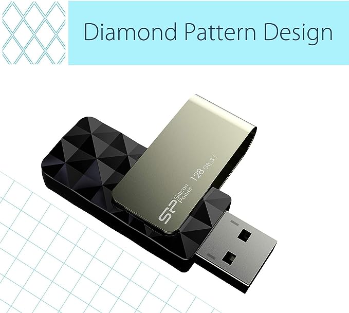 Silicon-Power USB FLASH B30 128GB BLACK