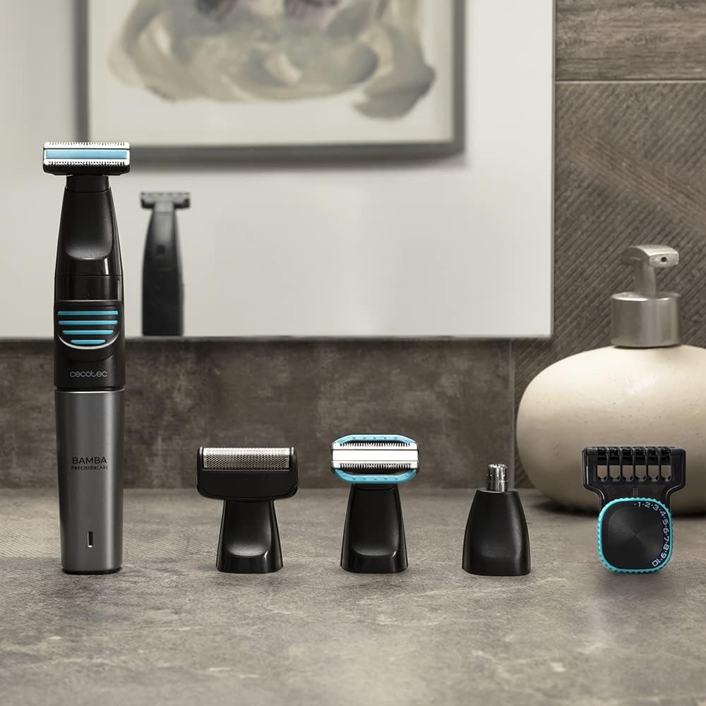ماكينة حلاقة Cecotec 5 في 1 مقاومة للماء IPX5